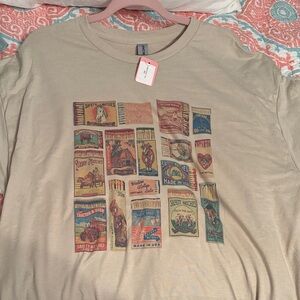 Graphic vintage matchbox tee